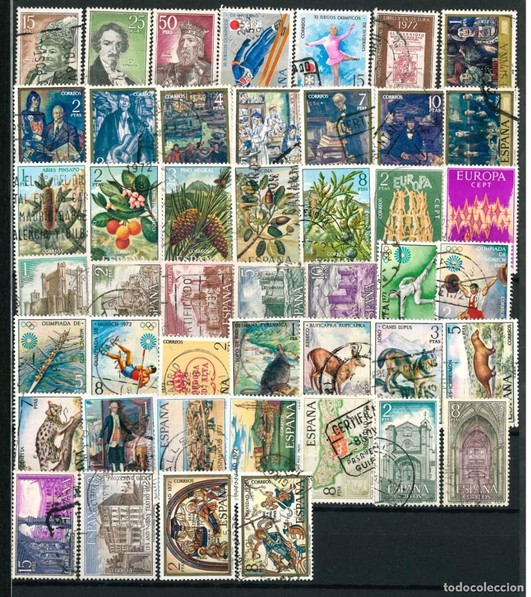 Sellos: Espa&ntilde;a. A&ntilde;o 1972 completo usado - Foto 1
