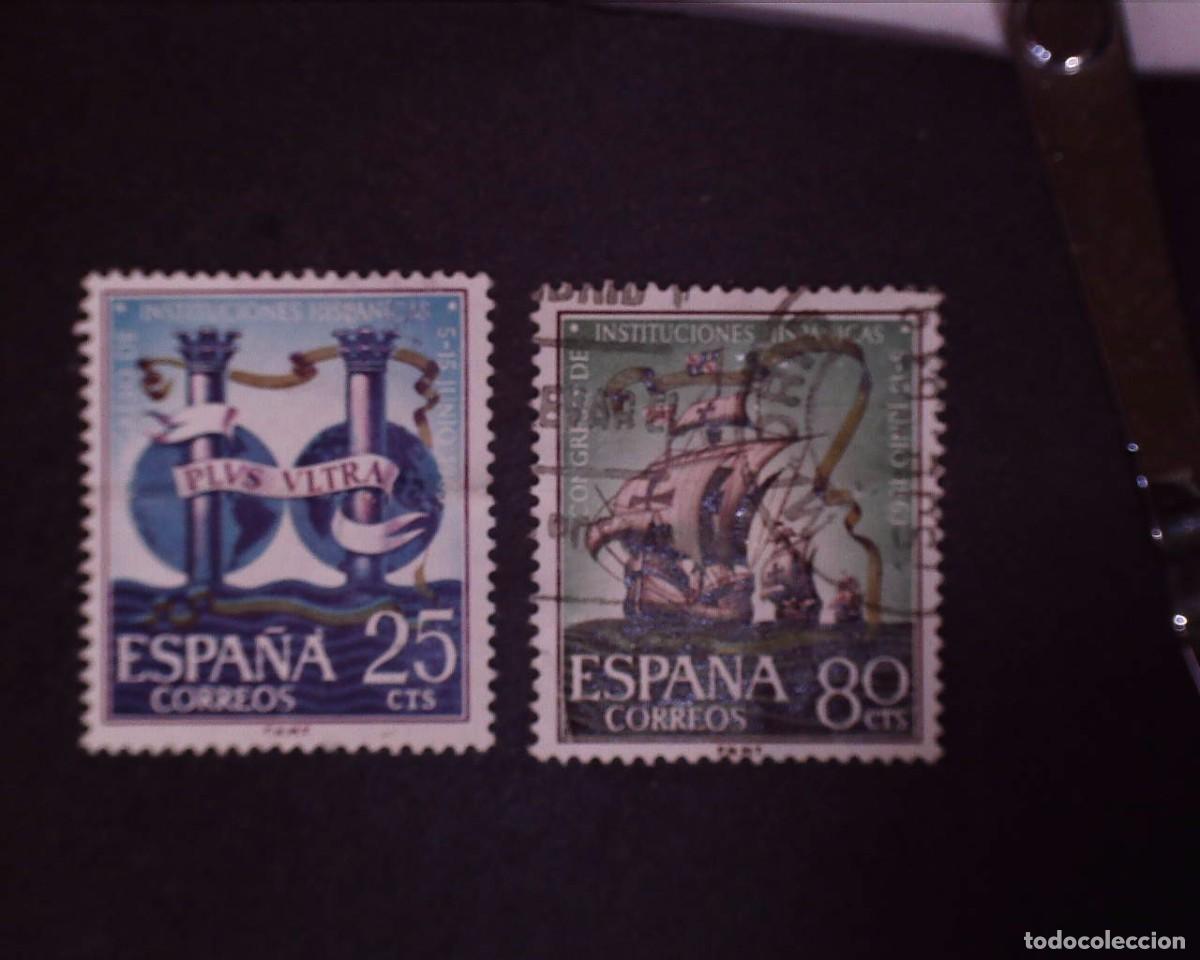 Sellos: Espa&ntilde;a a&ntilde;o 1963 edifil 1513-1514 - Foto 1