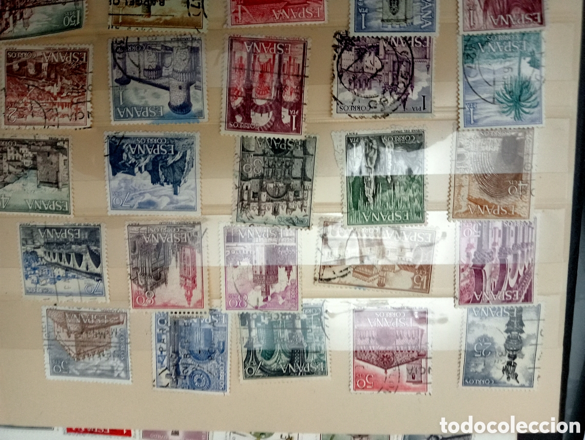 Sellos: Lote sellos monumentos y castillos - Foto 2