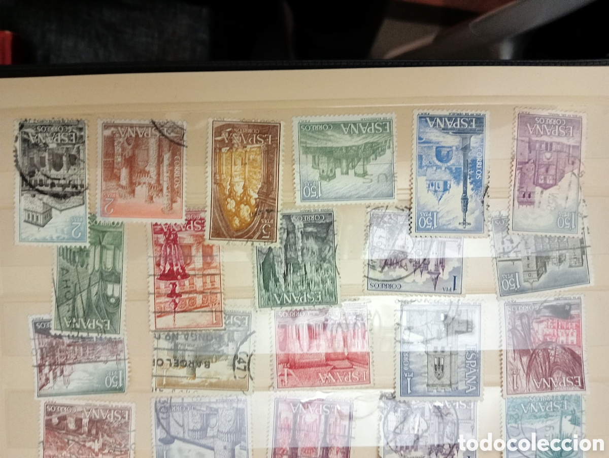 Sellos: Lote sellos monumentos y castillos - Foto 3