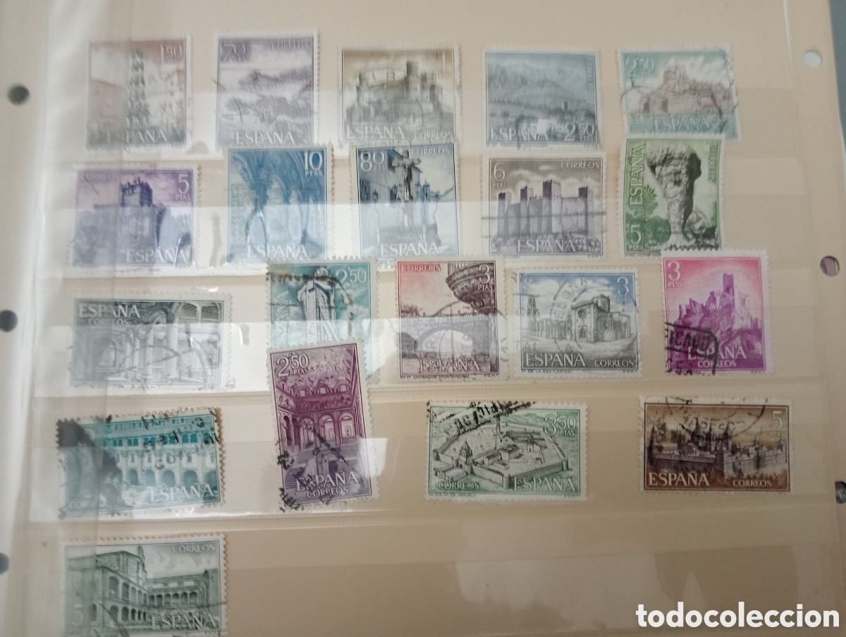 Sellos: Lote sellos monumentos y castillos - Foto 4