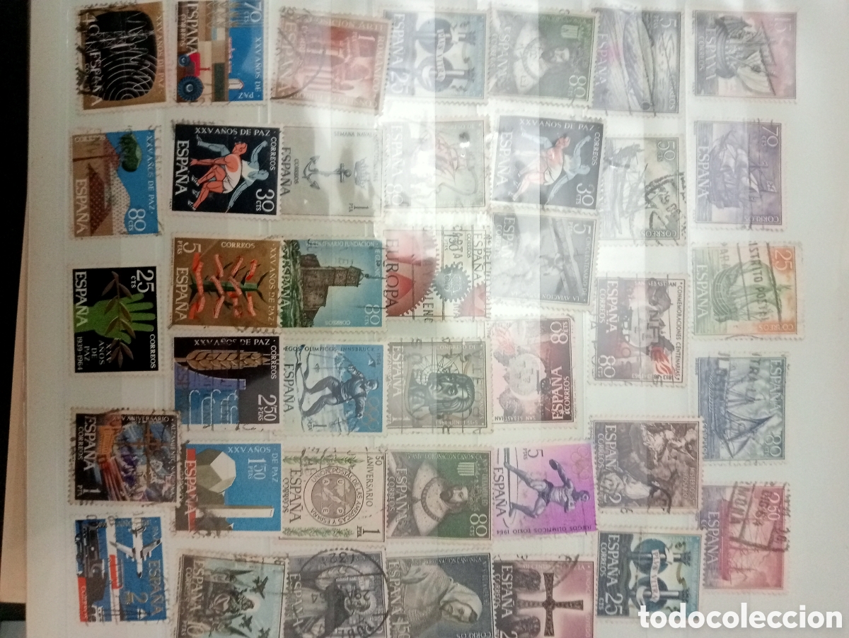 Sellos: Lote sellos a&ntilde;os 60 diversos - Foto 2