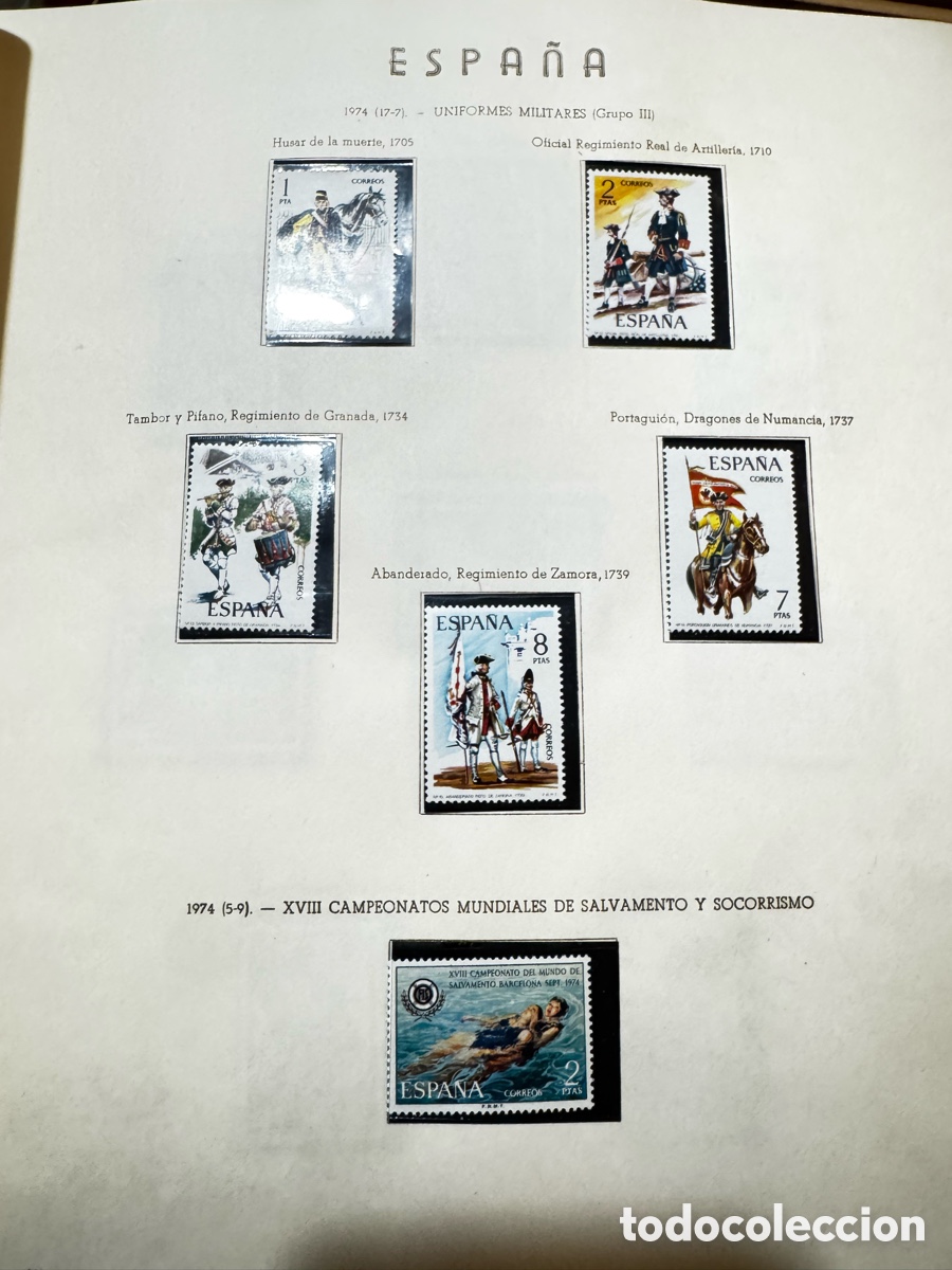 Sellos: Coleccion sellos 1973/88 nuevos - Foto 2