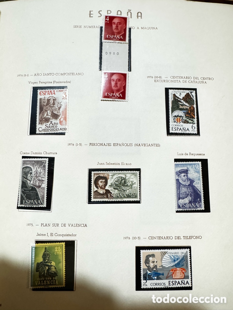 Sellos: Coleccion sellos 1973/88 nuevos - Foto 4
