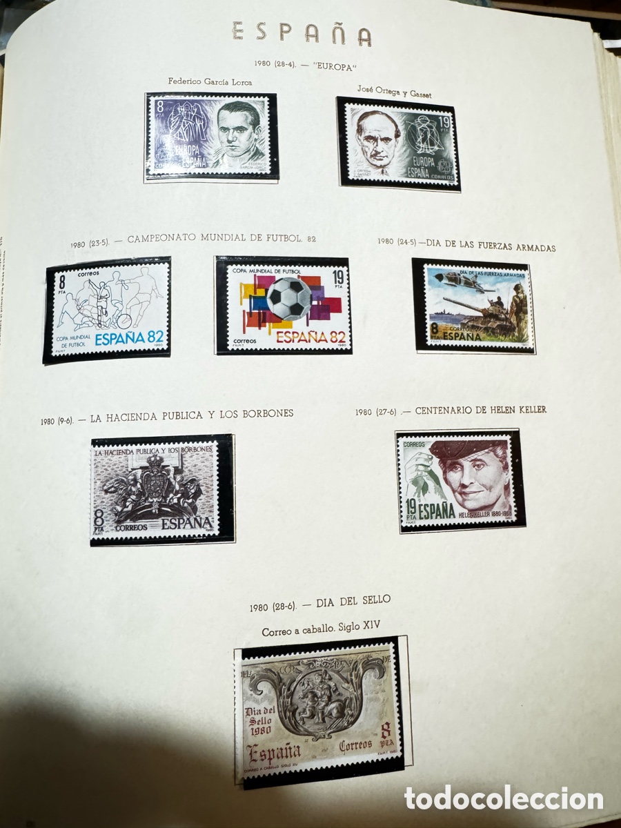 Sellos: Coleccion sellos 1973/88 nuevos - Foto 8