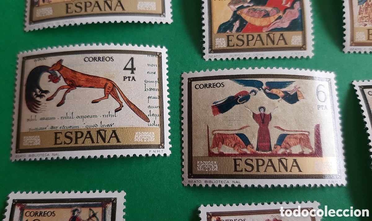 Sellos: (ESPA&Ntilde;A)(1975)(SERIE COMPLETA) LOTE DE SELLOS C&Oacute;DICES EN NUEVO - Foto 3