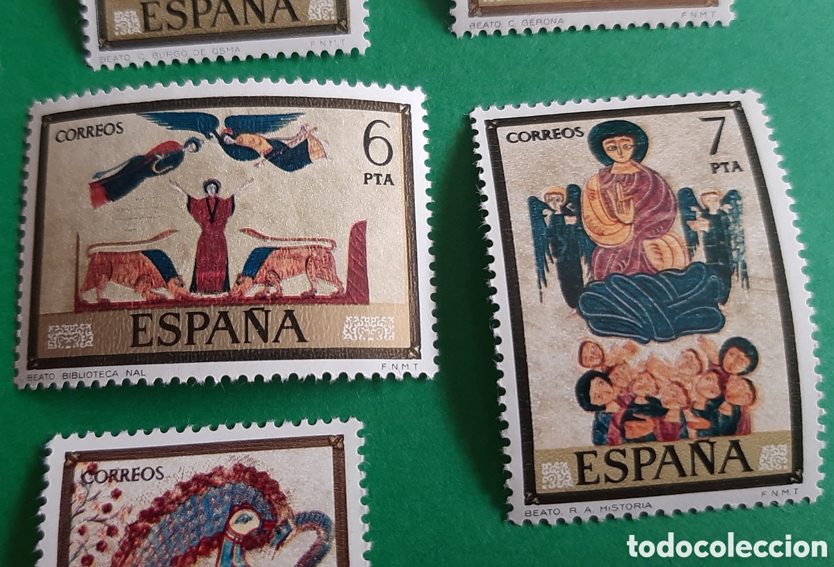 Sellos: (ESPA&Ntilde;A)(1975)(SERIE COMPLETA) LOTE DE SELLOS C&Oacute;DICES EN NUEVO - Foto 4