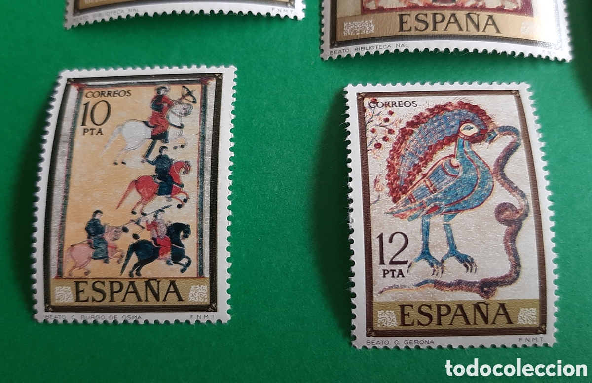 Sellos: (ESPA&Ntilde;A)(1975)(SERIE COMPLETA) LOTE DE SELLOS C&Oacute;DICES EN NUEVO - Foto 5