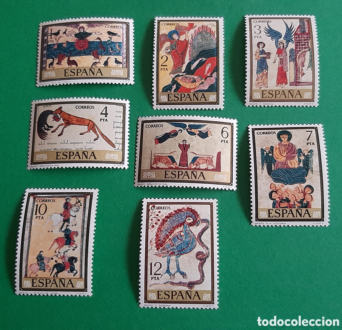 Sellos: (ESPA&Ntilde;A)(1975)(SERIE COMPLETA) LOTE DE SELLOS C&Oacute;DICES EN NUEVO - Foto 1