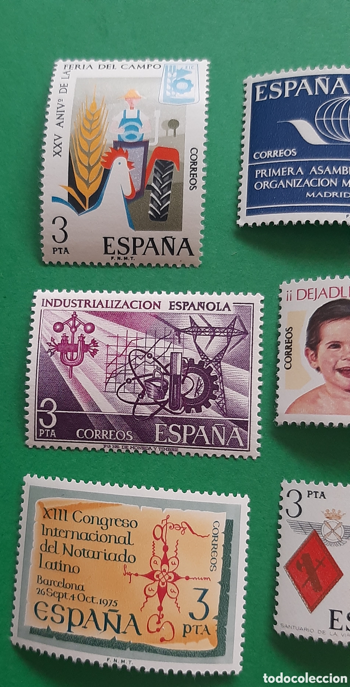 Sellos: (ESPA&Ntilde;A)(1975) LOTE DE SELLOS EN NUEVO - Foto 2