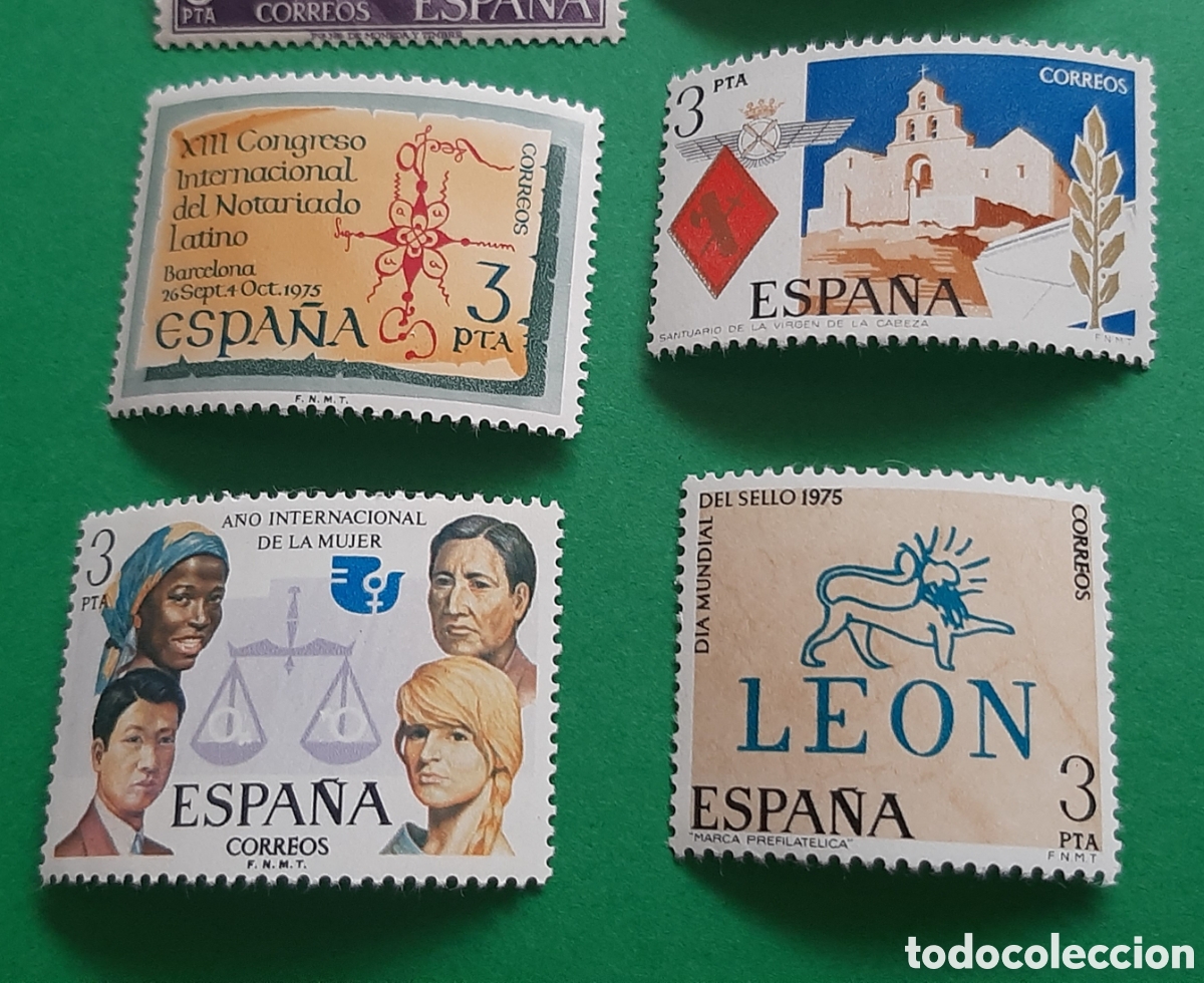 Sellos: (ESPA&Ntilde;A)(1975) LOTE DE SELLOS EN NUEVO - Foto 4
