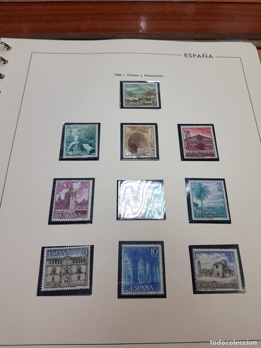 Sellos: SELLOS DE ESPA&Ntilde;A-A&Ntilde;O 1966-CON HOJAS EDIFIL-NUEVOS - Foto 4