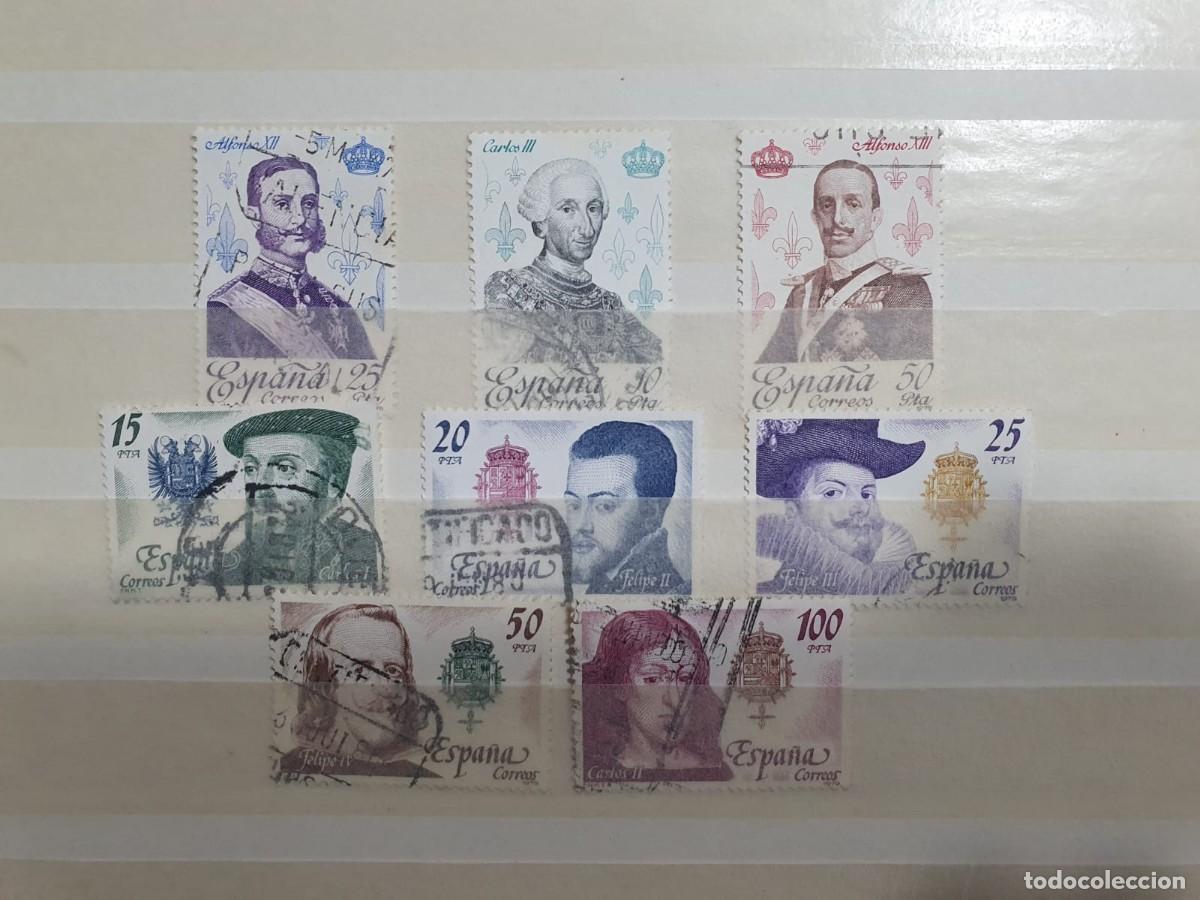 Francobolli: LOTE SELLOS USADOS REYES CASA AUSTRIA Y BORBONES ESPA&Ntilde;A