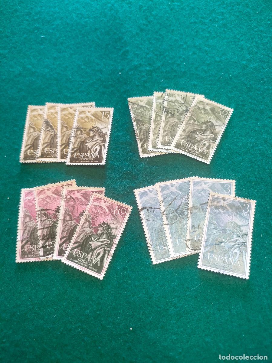 Sellos: SERIES DE SELLOS USADOS DE ESPA&Ntilde;A L-46 - Foto 1