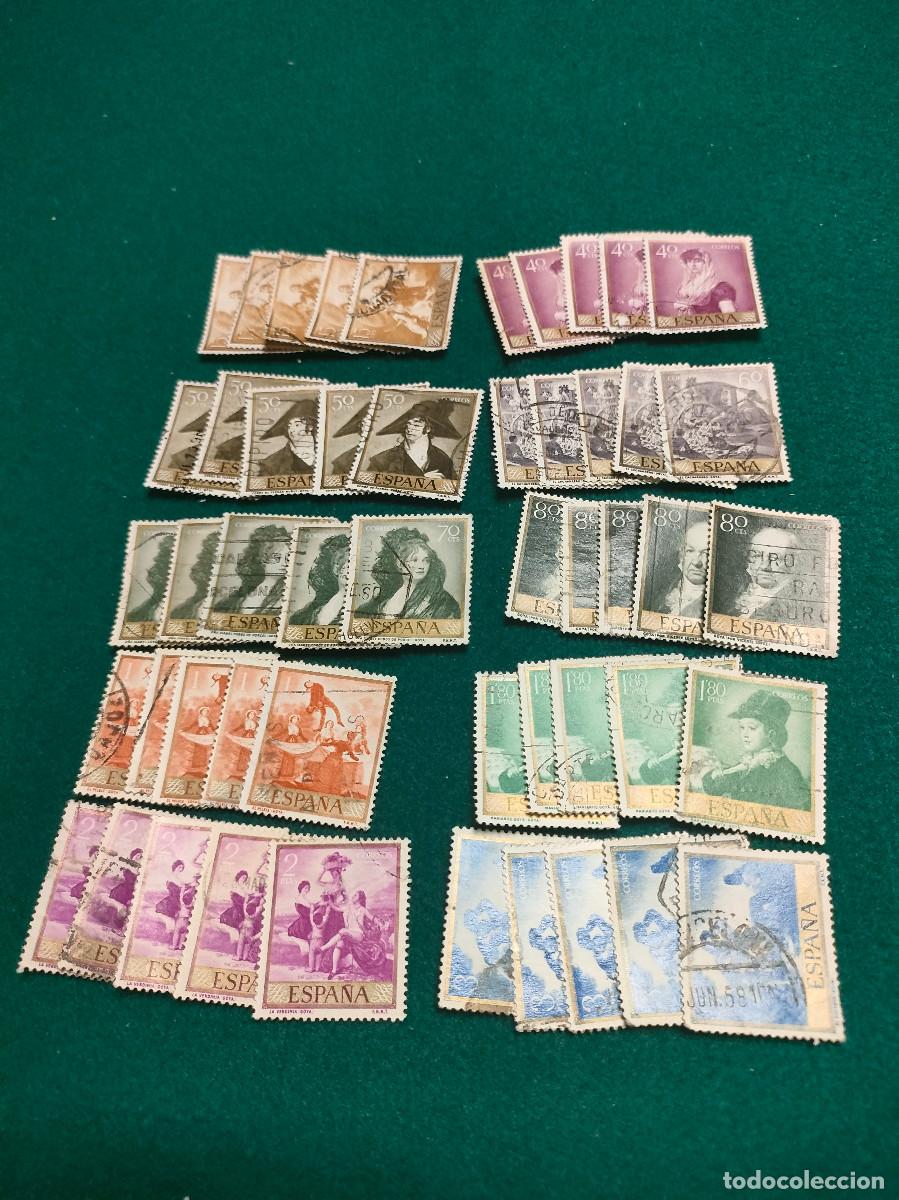 Sellos: SERIES DE SELLOS USADOS DE ESPA&Ntilde;A L-49 - Foto 1