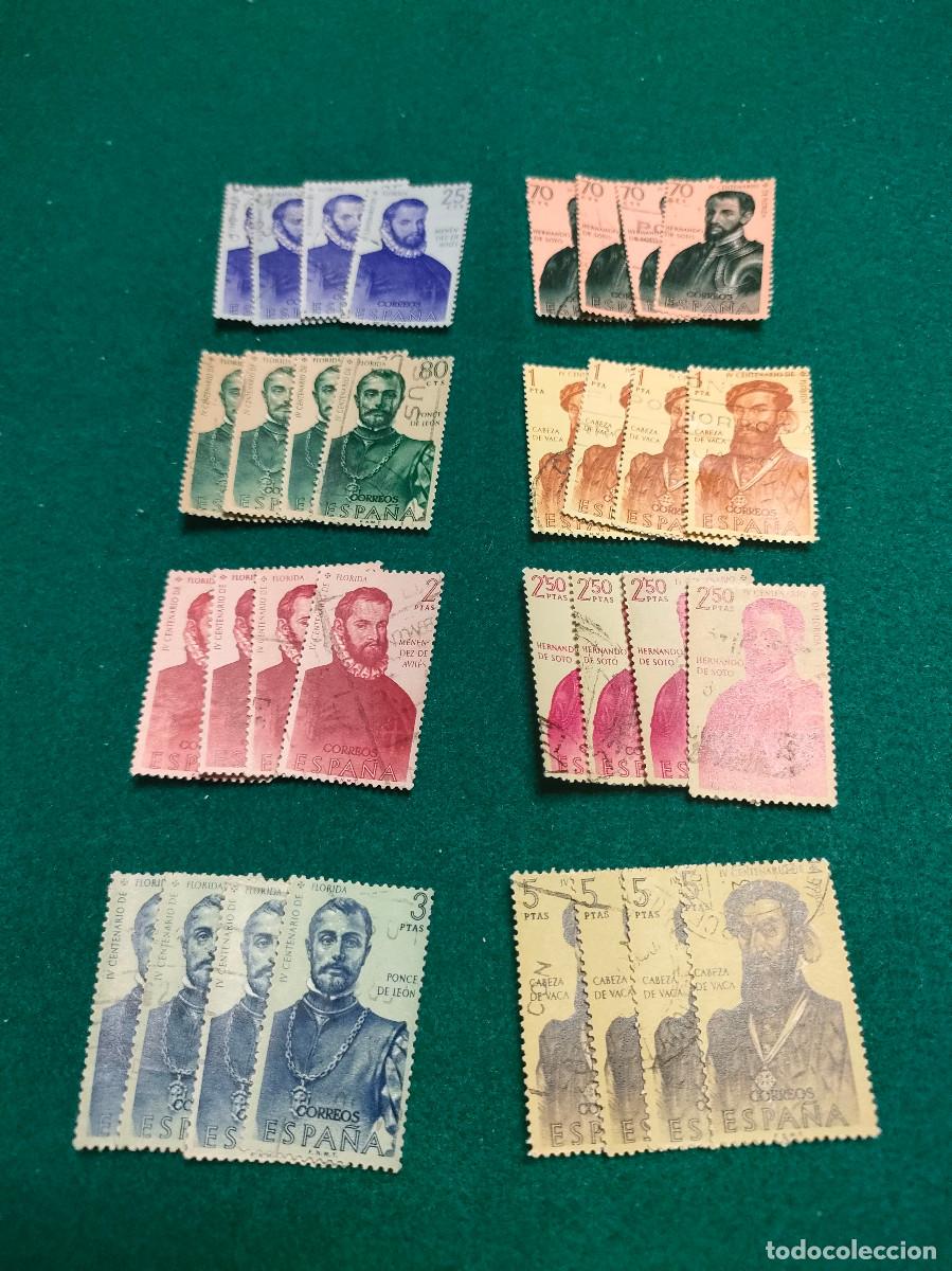 Sellos: SERIES DE SELLOS USADOS DE ESPA&Ntilde;A L-54 - Foto 1