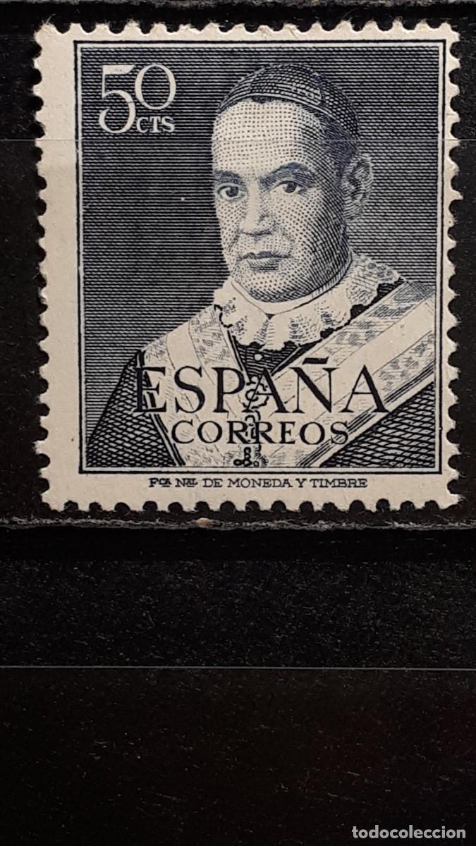 Sellos: ESPA&Ntilde;A. A&Ntilde;O 1951. **. EDIFIL 1102 - Foto 1