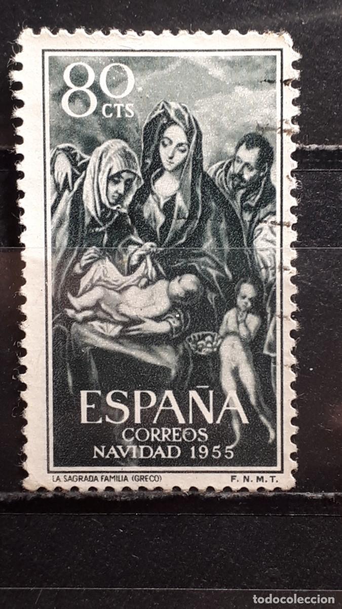 Sellos: ESPA&Ntilde;A. A&Ntilde;O 1955. &deg;. EDIFIL 1184 - Foto 1