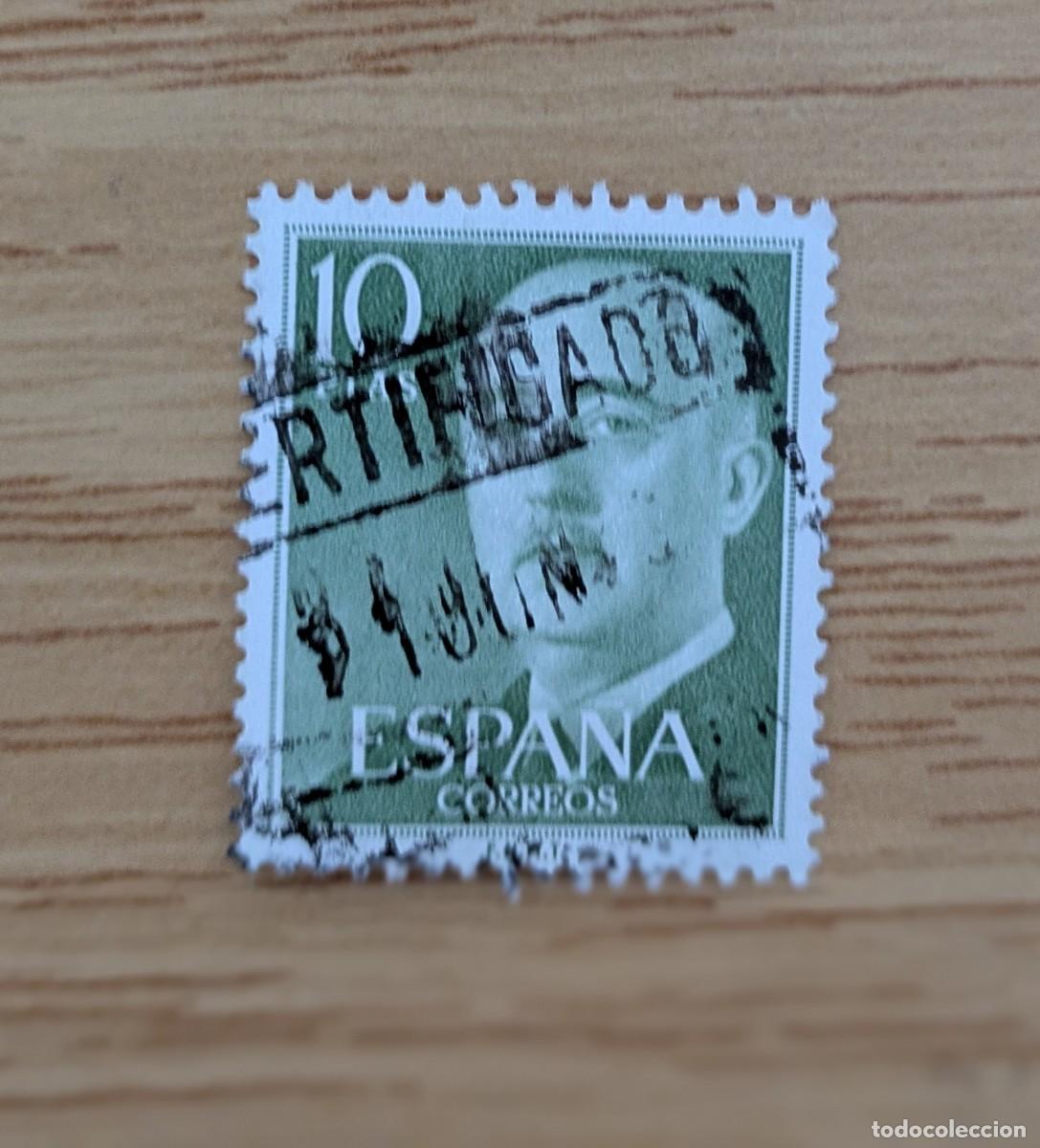 Sellos: Lote 3 sellos usados de Franco - Foto 4