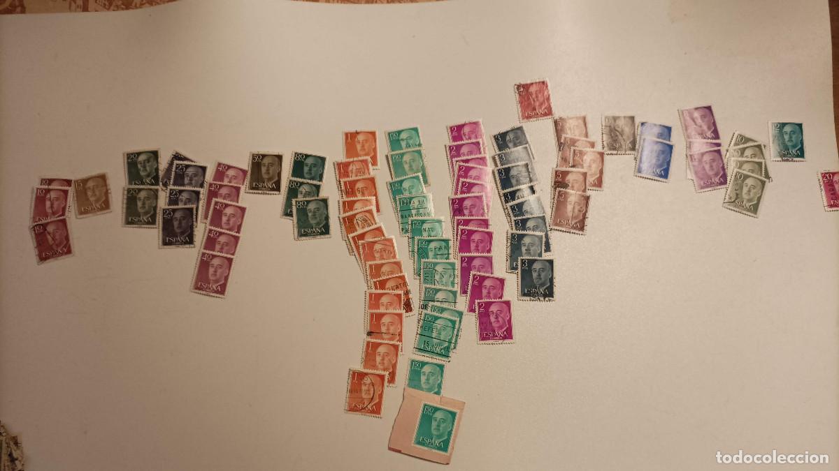 Sellos: Lote de 80 sellos de Espa&ntilde;a, Franco - Foto 1