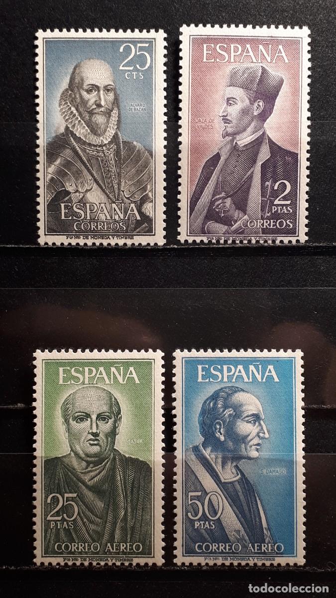 Sellos: ESPA&Ntilde;A. A&Ntilde;O 1966, **. EDIFIL 1705/8 - Foto 1