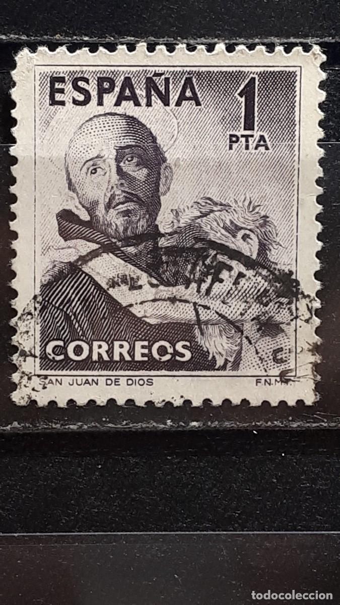 Sellos: ESPA&Ntilde;A . A&ntilde;o 1950 &deg;. EDIFIL 1070 - Foto 1