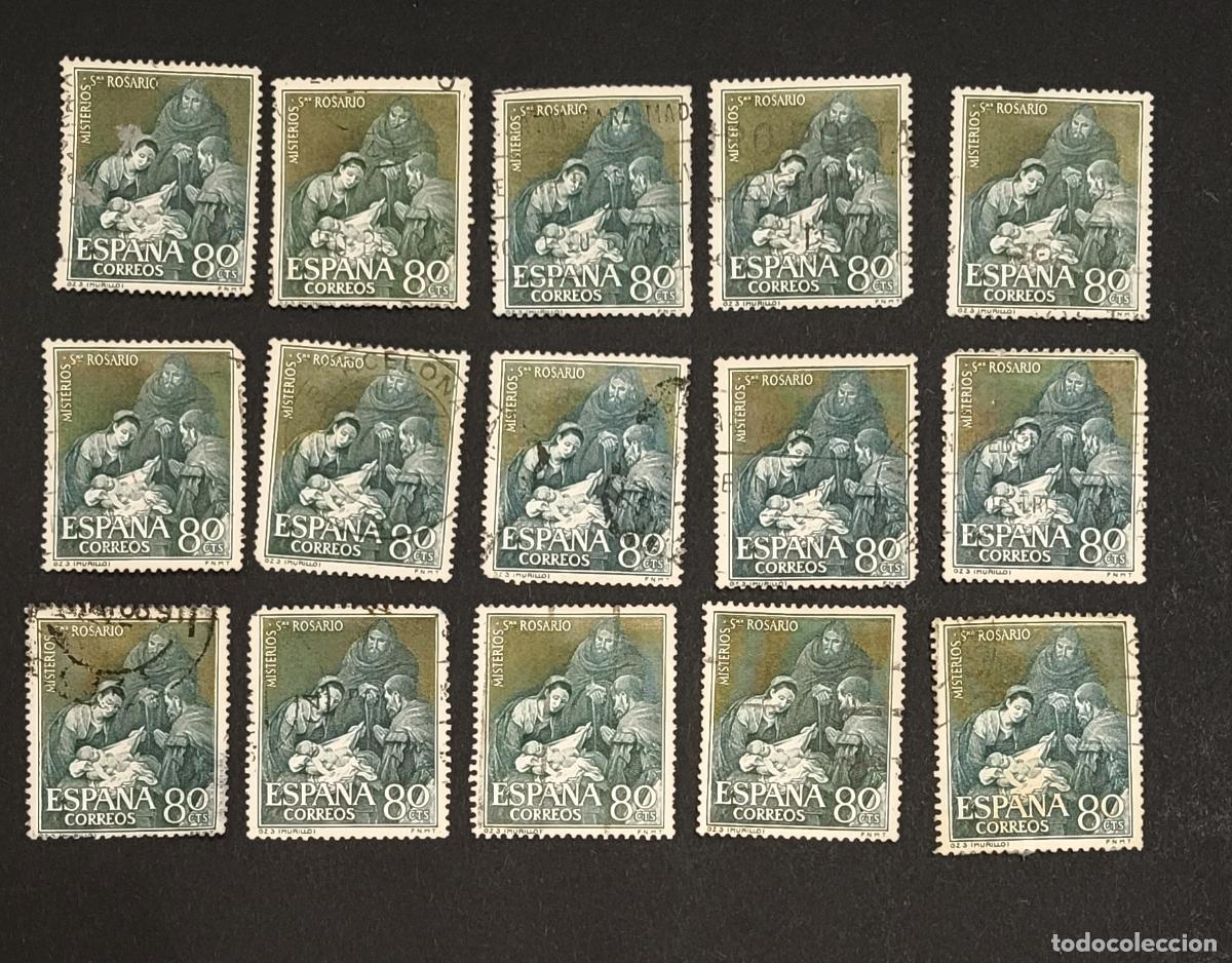 Sellos: Edifil 1465 x15 usados - Foto 1
