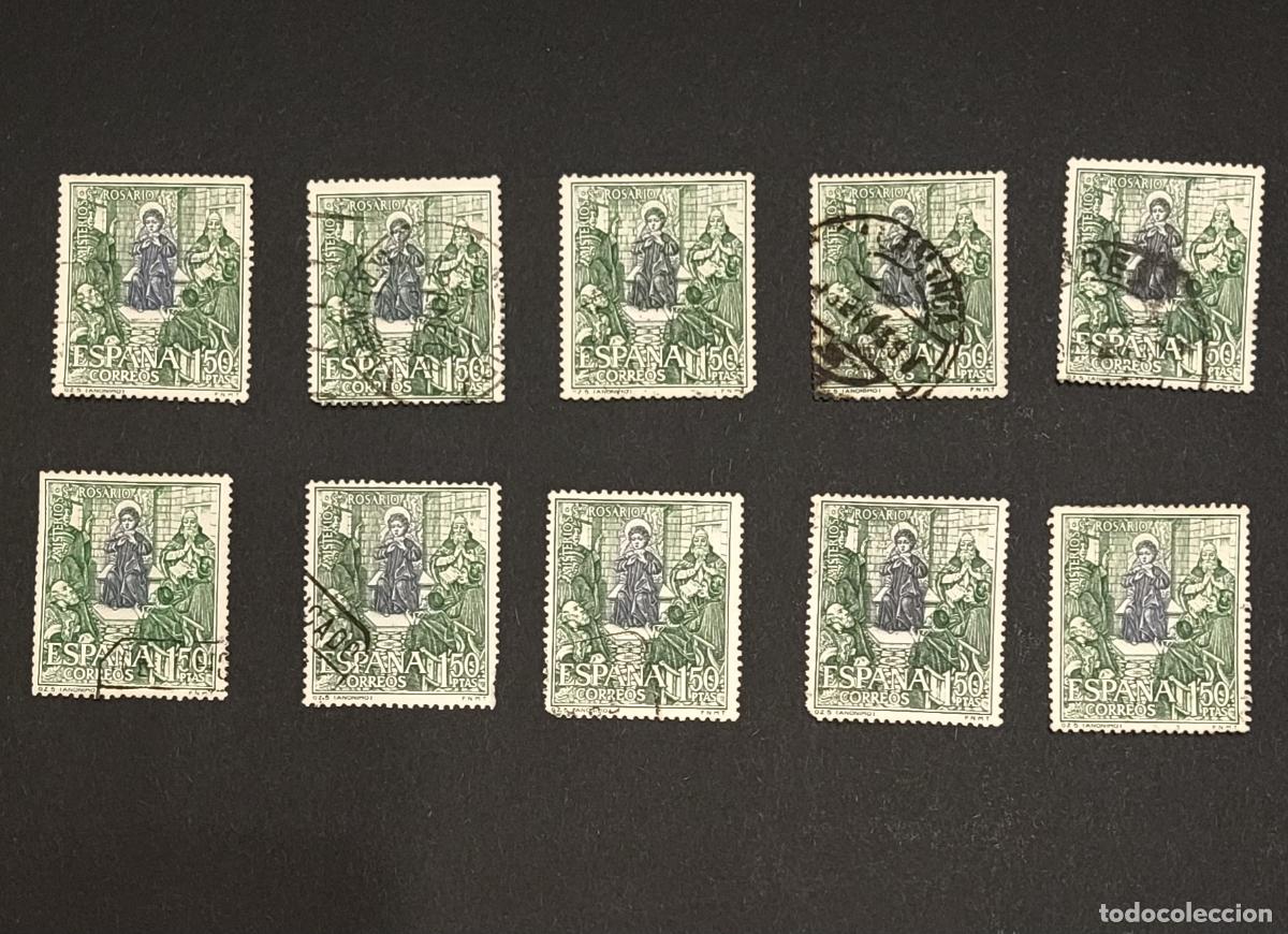 Sellos: Edifil 1467 x10 usados - Foto 1