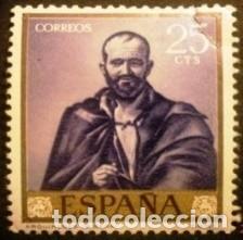 Sellos: 1963 ESPA&Ntilde;A Jos&eacute; de Rivera &ldquo;El Espa&ntilde;oleto&rdquo; - Foto 1