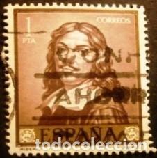 Sellos: 1963 ESPA&Ntilde;A Jos&eacute; de Rivera &ldquo;El Espa&ntilde;oleto&rdquo; - Foto 2