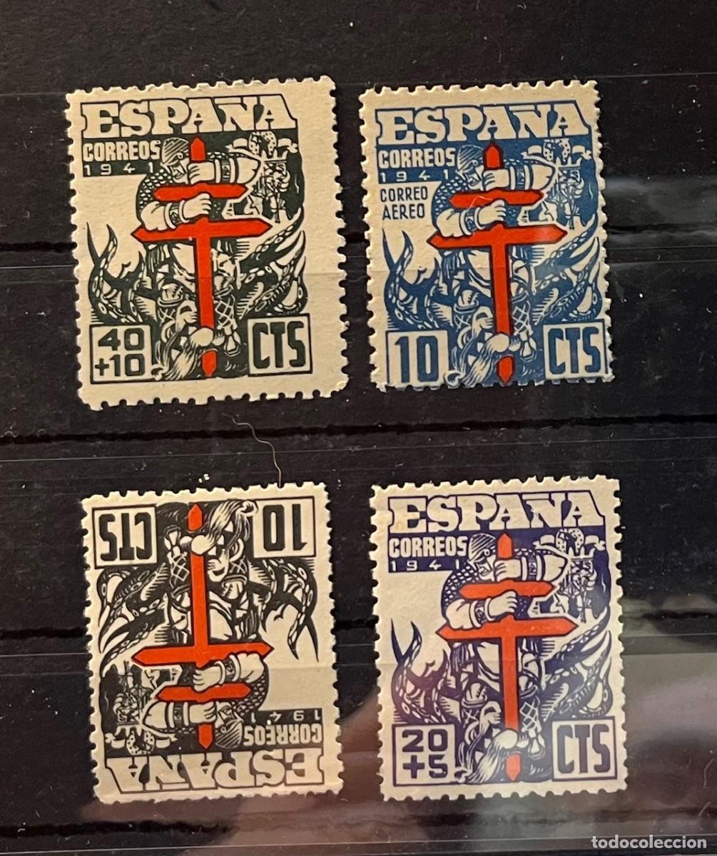 Sellos: 1945 pro tuberculosis,centrados,goma,MNH** - Foto 1