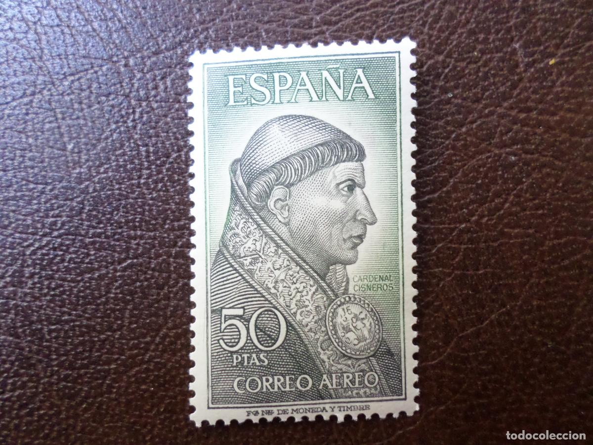 Sellos: -1963, francisco jimenez de cisneros, edifil 1539 - Foto 1