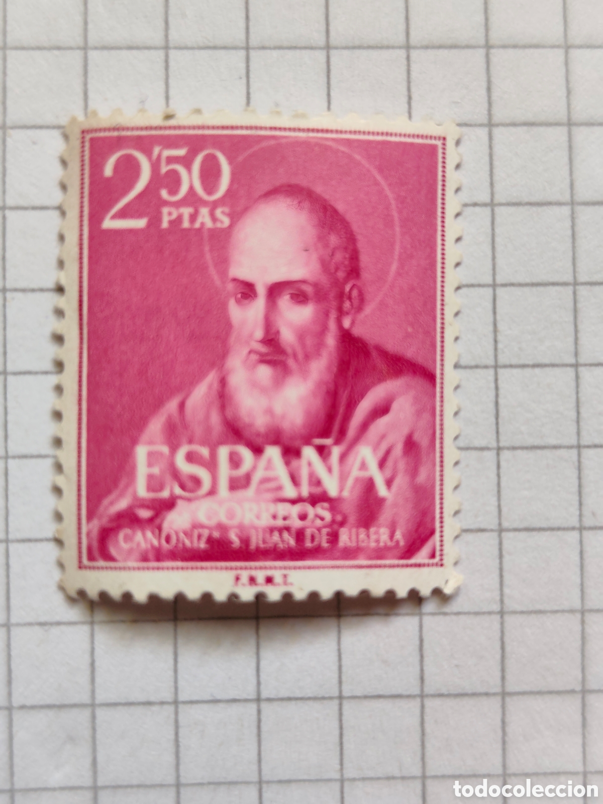 Sellos: 1292/93 Canonizaci&oacute;n del Beato Juan de Ribera 0,20 &euro;