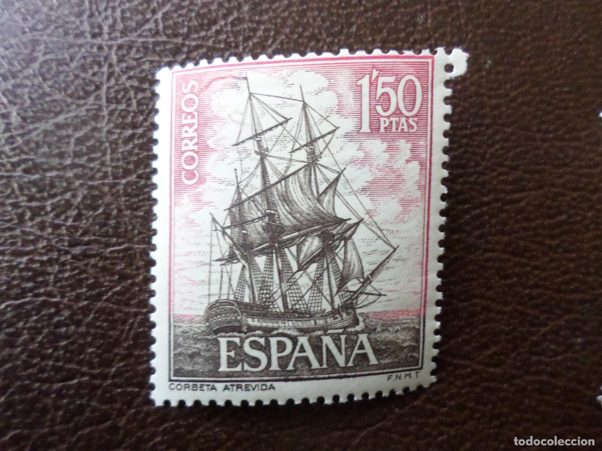 Sellos: -1964, homenaje a la marina espa&ntilde;ola, edifil 1606