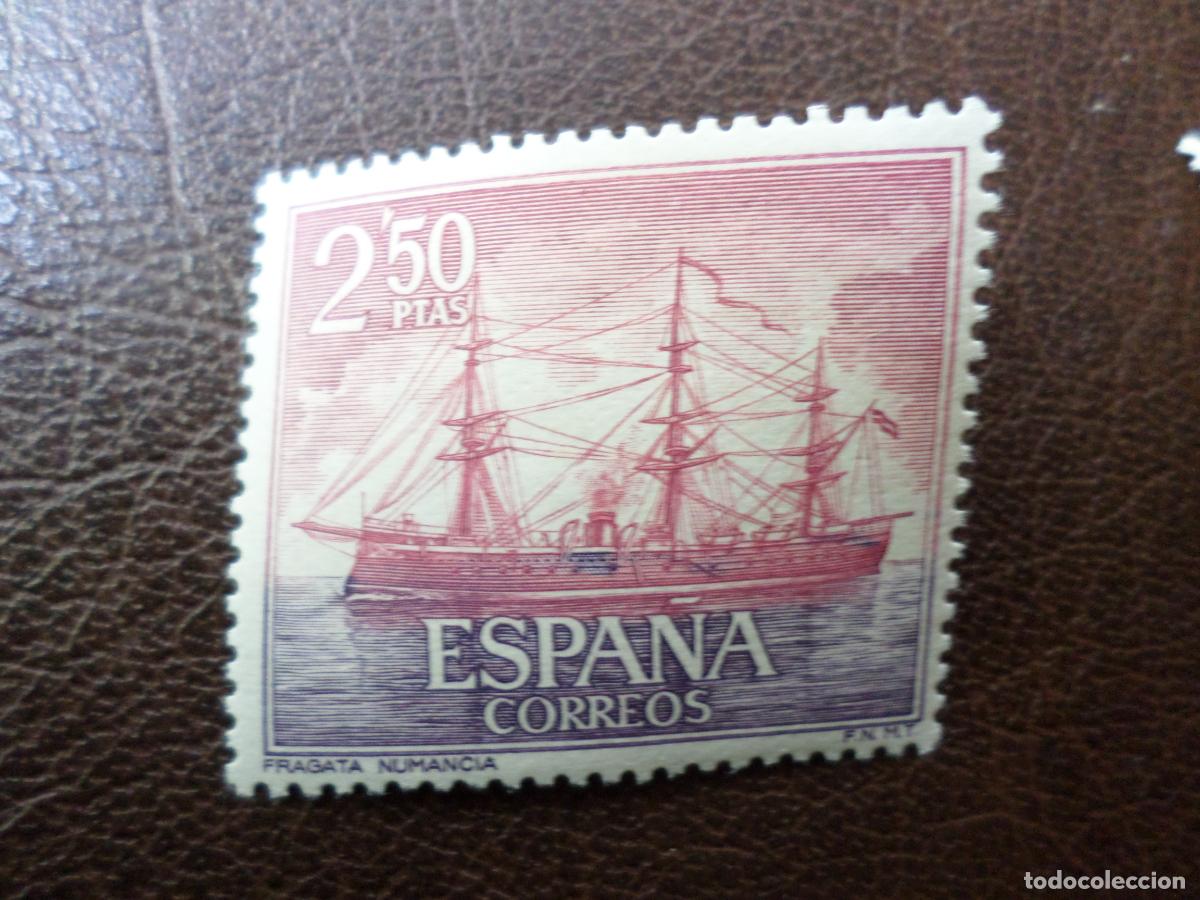 Sellos: -1964, homenaje a la marina espa&ntilde;ola, edifil 1608