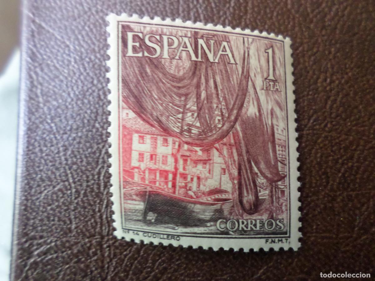 Sellos: -1965, turismo, cudillero, asturias, edifil 1648