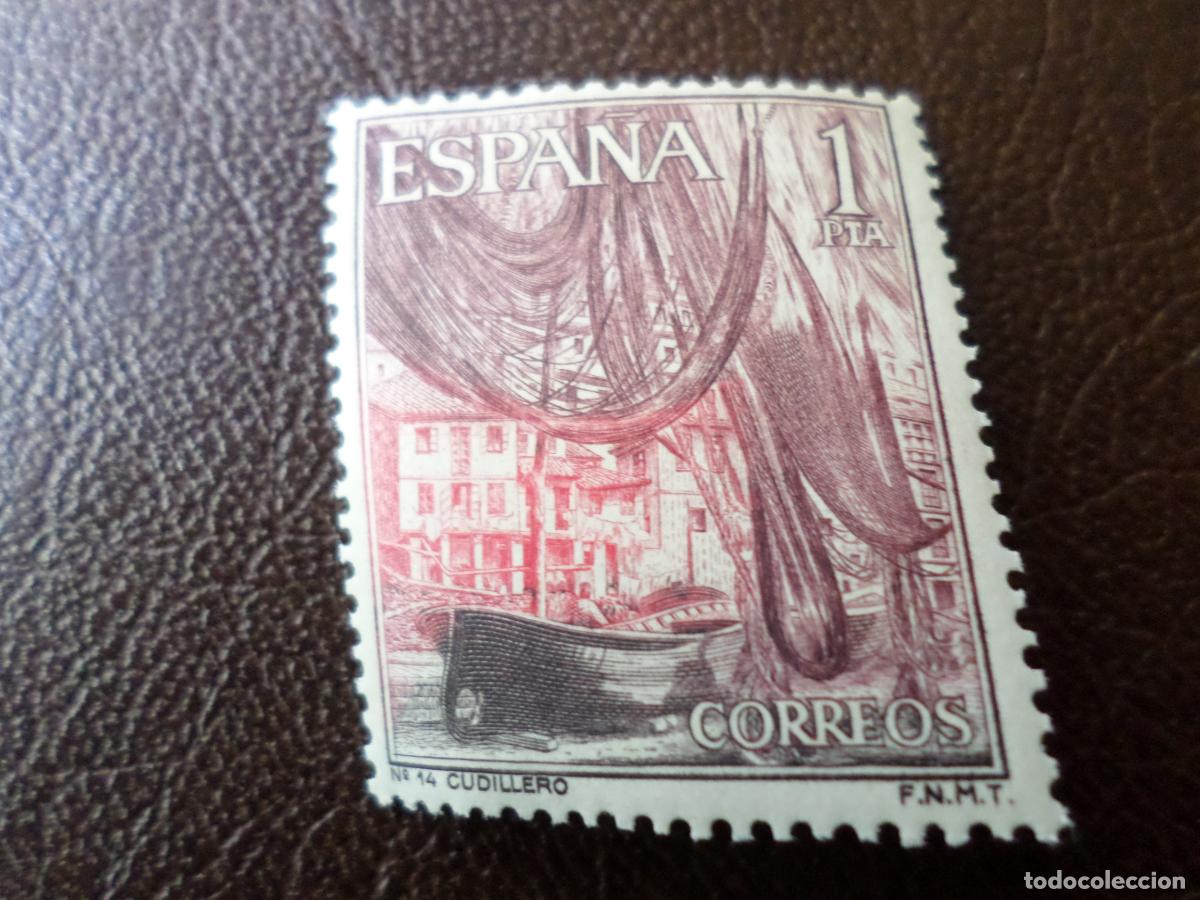 Sellos: -1965, turismo, cudillero, asturias, edifil 1648