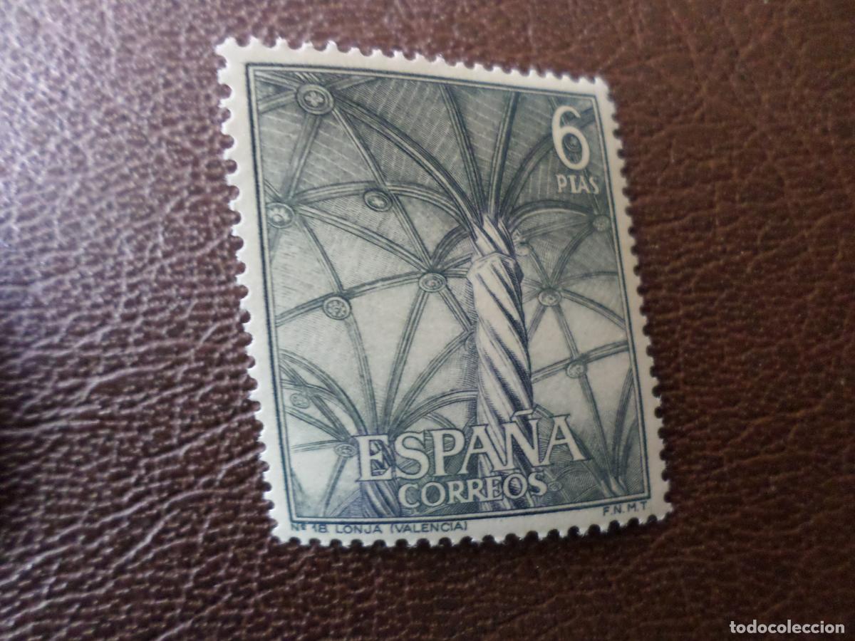 Sellos: -1965, turismo, lonja de valencia, edifil 1652