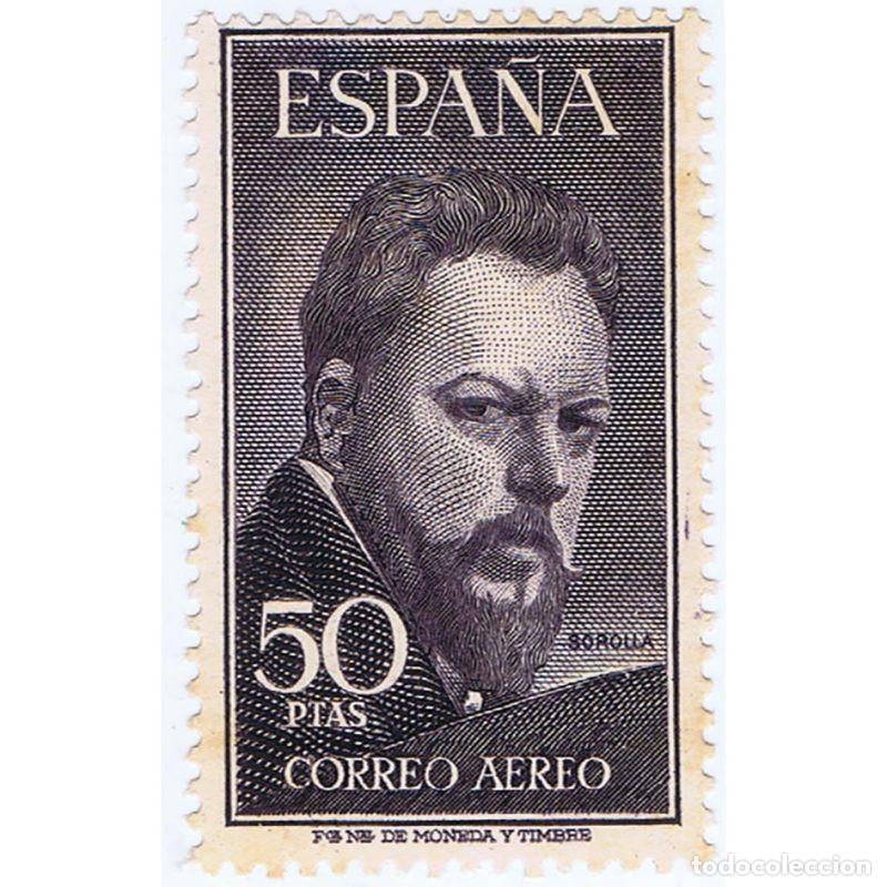 Sellos: ESPA&Ntilde;A EDIFIL 1125 SOROLLA NUEVO SIN FIJASELLOS se&ntilde;ales de oxido en goma