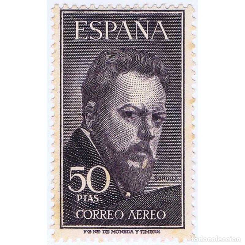 Sellos: ESPA&Ntilde;A EDIFIL 1125 SOROLLA NUEVO SIN FIJASELLOS se&ntilde;ales de oxido en goma