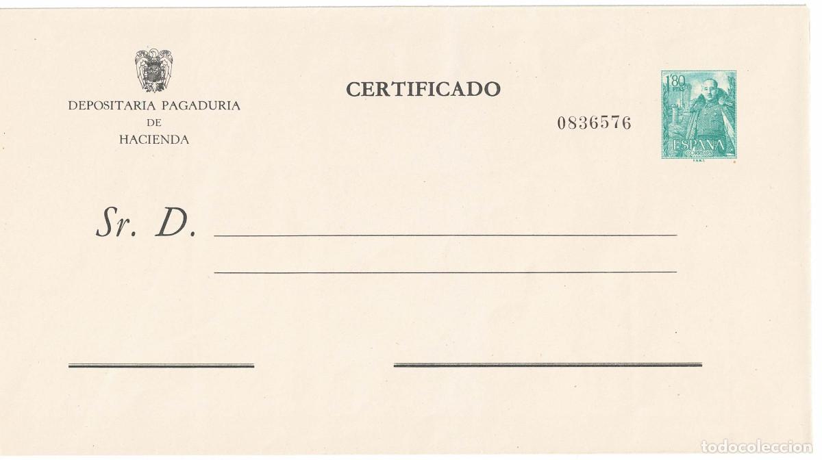 Sellos: FA8298. FILATELIA. Conjunto de sobres prefranqueados para realizar Giro a la Delegacion de Hacienda