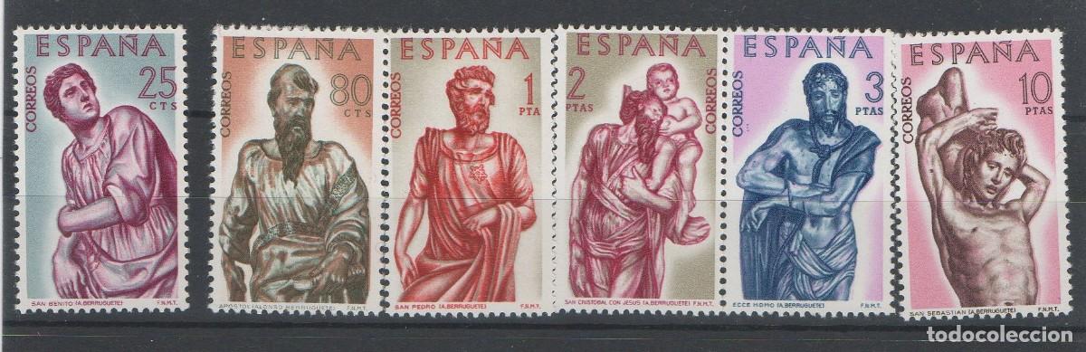 Francobolli: Sellos de Espa&ntilde;a A&ntilde;o 1962 Berruguete sellos nuevos** N&ordm; Edifil 1438/43