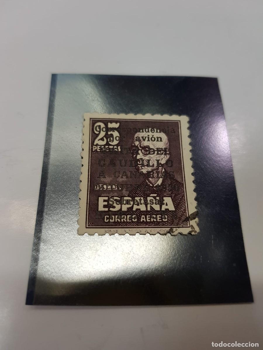 Sellos: ESPA&Ntilde;A-25 PESETAS-1083-VISITA DEL CAUDILLO A CANARIAS-A&Ntilde;O 1950