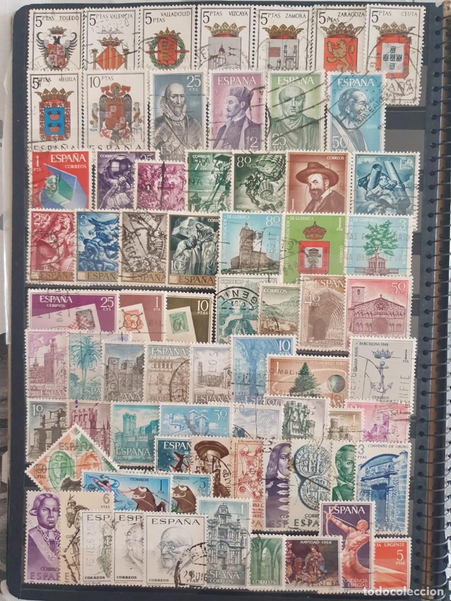 Sellos: A&Ntilde;O COMPLETO EN USADO ESPA&Ntilde;A 1966 EDIFIL 1696 A 1766