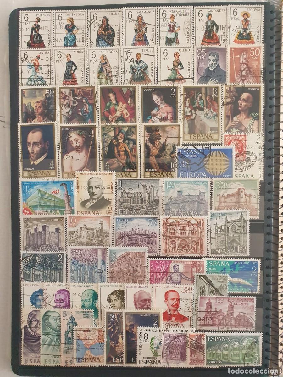 Sellos: A&Ntilde;O COMPLETO EN USADO ESPA&Ntilde;A 1970 EDIFIL 1949 A 2007