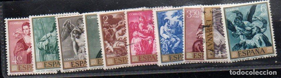 Sellos: SERIE SELLOS ESPA&Ntilde;A A&Ntilde;O 1969 ALONSO CANO USADOS EDIFIL N&ordm; 1910-19 COMPLETA