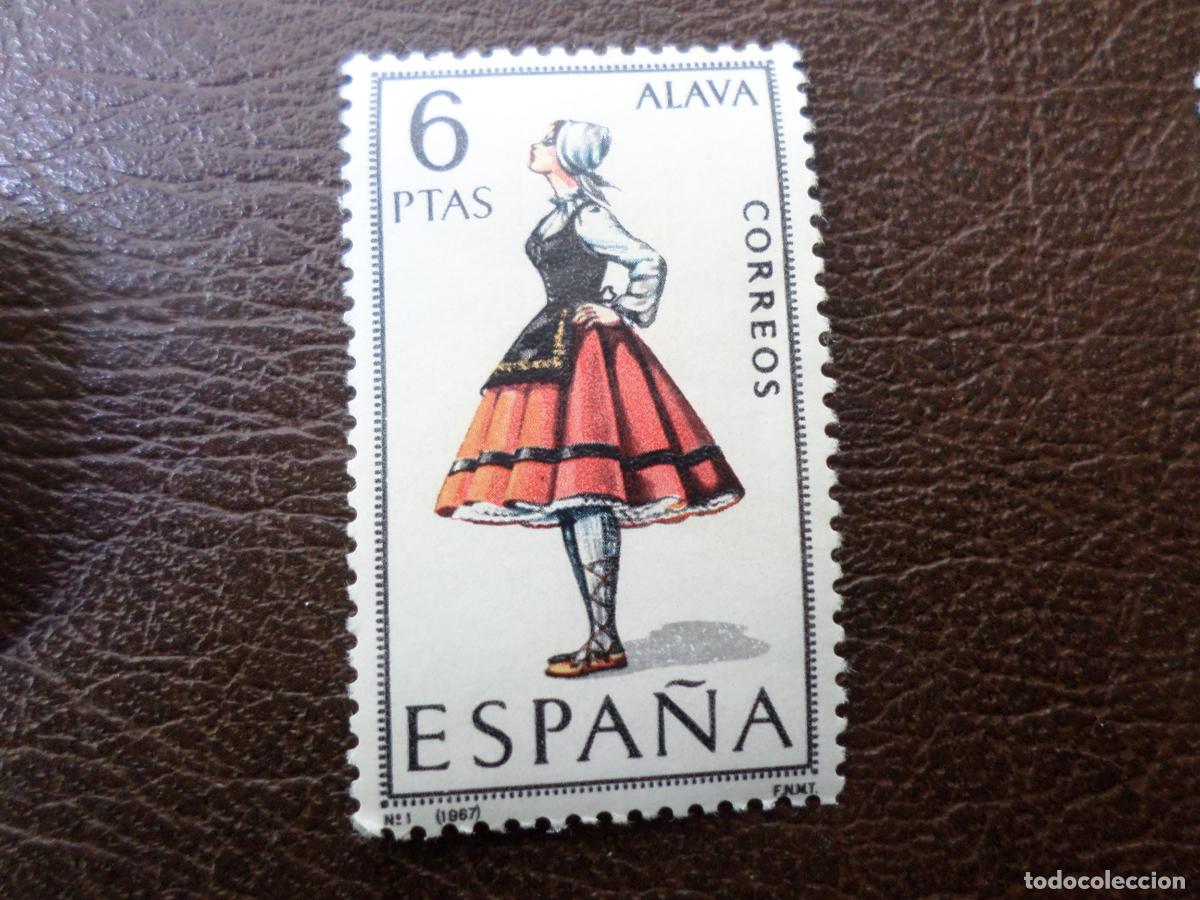 Sellos: -1967, trajes regionales, alava, edifil 1767