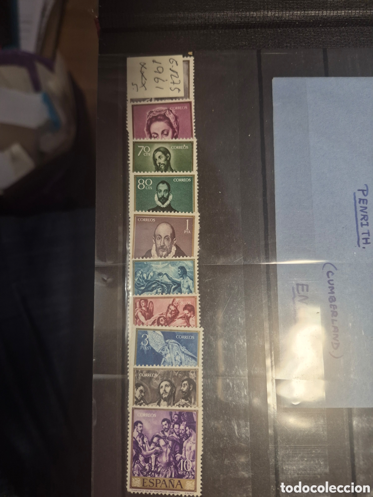 Sellos: Serie pintor el greco completa edifil 1330/9