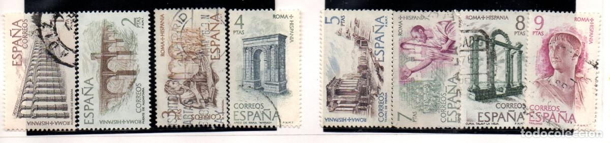 Sellos: SERIE SELLOS ESPA&Ntilde;A A&Ntilde;O 1974 ROMA USADOS EDIFIL N&ordm; 2184-91