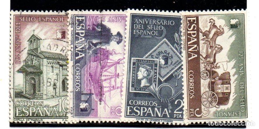 Sellos: SERIE SELLOS ESPA&Ntilde;A A&Ntilde;O 1975 SELLO ESPA&Ntilde;OL USADOS EDIFIL N&ordm; 2232-35